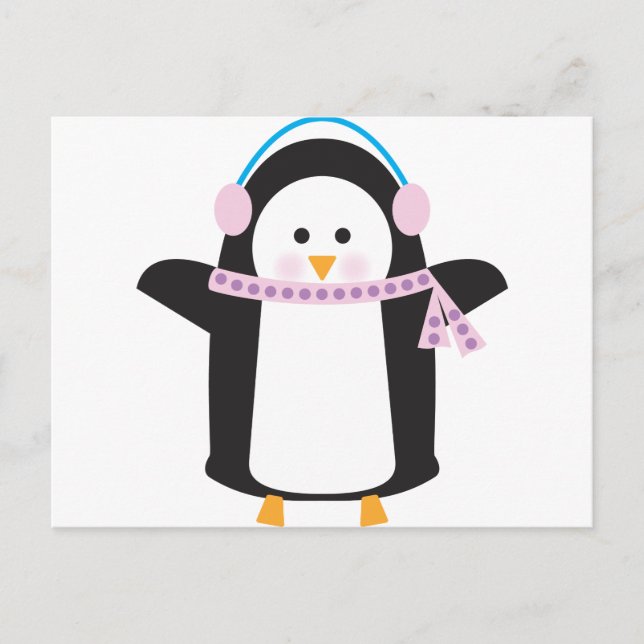 Postal Chilly Penguin (Anverso)