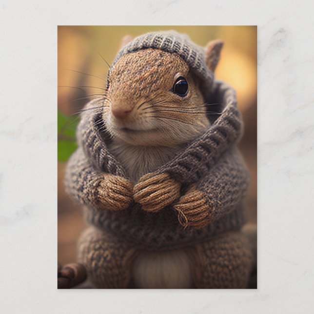 Postal Chilly Squirrel (Anverso)