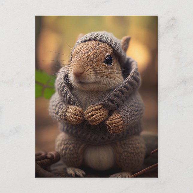 Postal Chilly Squirrel (Anverso)