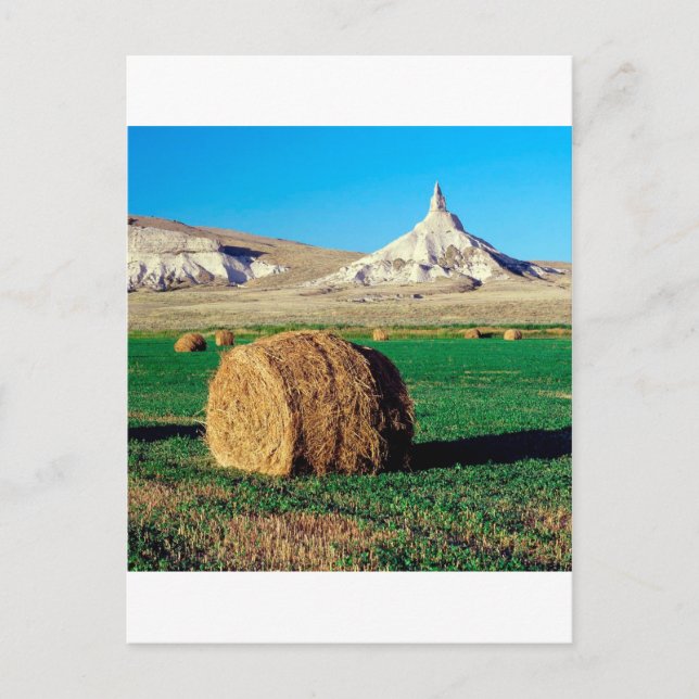 Postal Chimenea Nebraska de las rocas (Anverso)