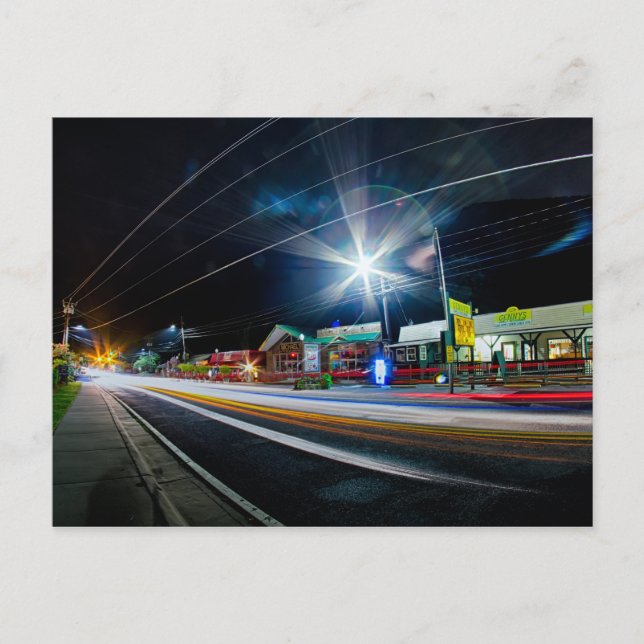 Postal chimney rock pequeño pueblo cerca del lago lure ca (Anverso)