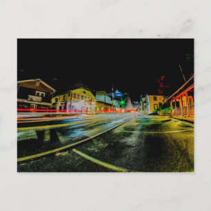 Postal chimney rock pequeño pueblo cerca del lago lure ca