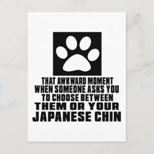 POSTAL CHIN JAPONÉS. DISEÑOS INCÓMODOS