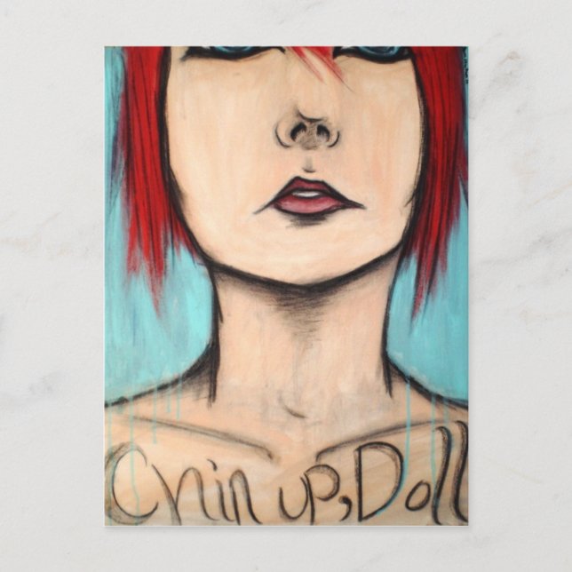 Postal Chin Up, Doll (Anverso)