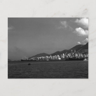 Postal China Antigua Vista Ciudad Hong Kong