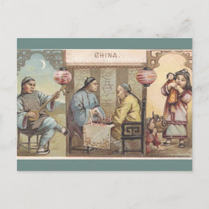 Postal China Antiguo