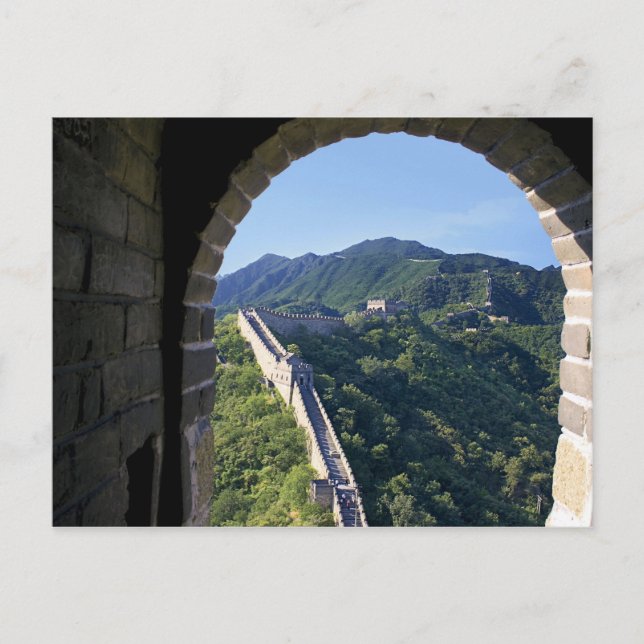Postal China, Condado de Huairou, sección de Mutianyu de  (Anverso)