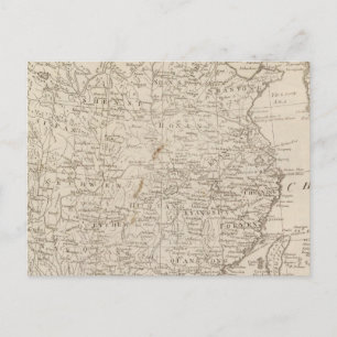 Postal China, dividida en sus grandes provincias