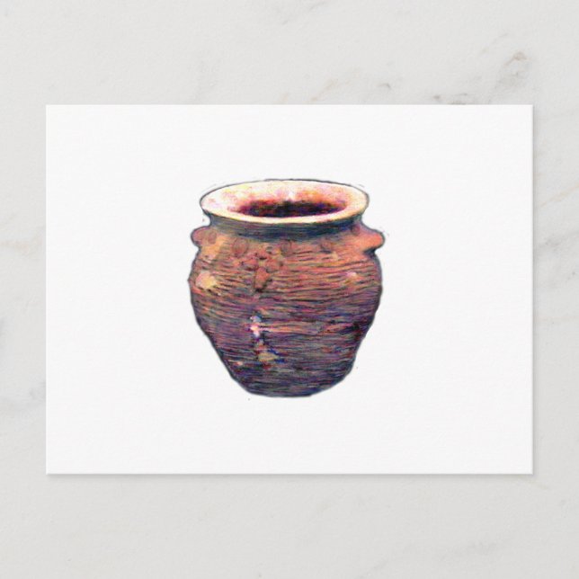 Postal China Pot the MUSEUM Zazzle Gifts (Anverso)