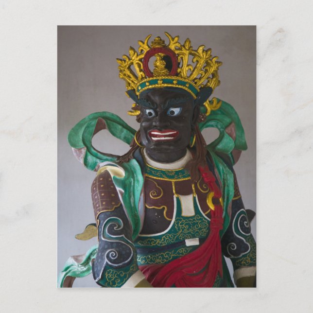 Postal CHINA, provincia de Yunnan, Kunming. Templo de Bam (Anverso)