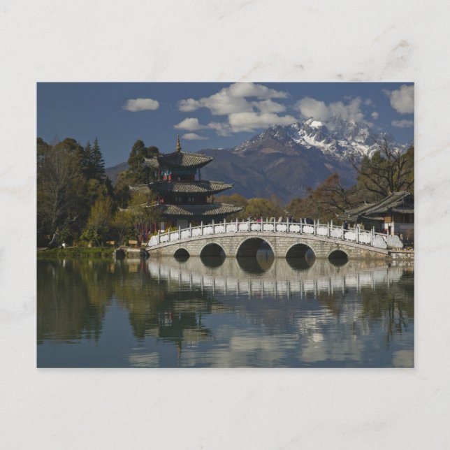 Postal CHINA, provincia de Yunnan, Lijiang. Lijiang Old (Anverso)