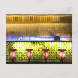 Postal China, Shanghái. Bar en el barrio Xin Tian Di 2