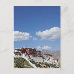 Postal China, Tíbet, Lhasa, Palacio de Potala