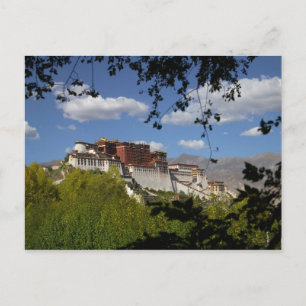 Postal China, Tíbet, Lhasa, Palacio de Potala