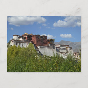 Postal China, Tíbet, Lhasa, Palacio Potala 3