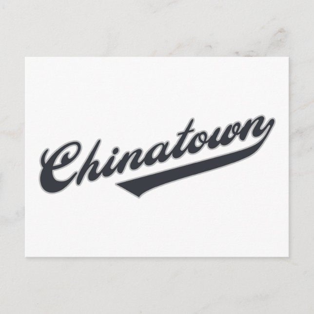 Postal Chinatown (Anverso)