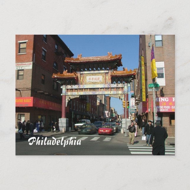 Postal Chinatown (Anverso)
