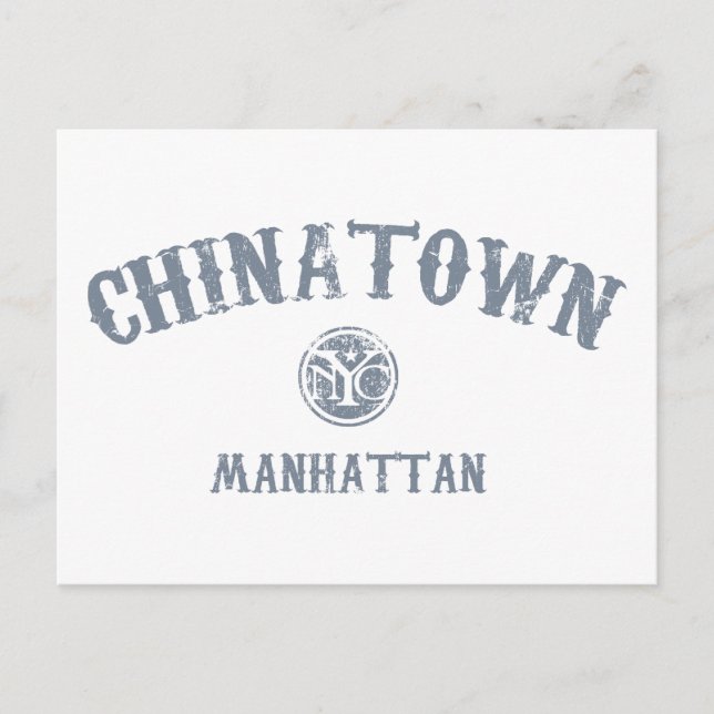 Postal Chinatown (Anverso)