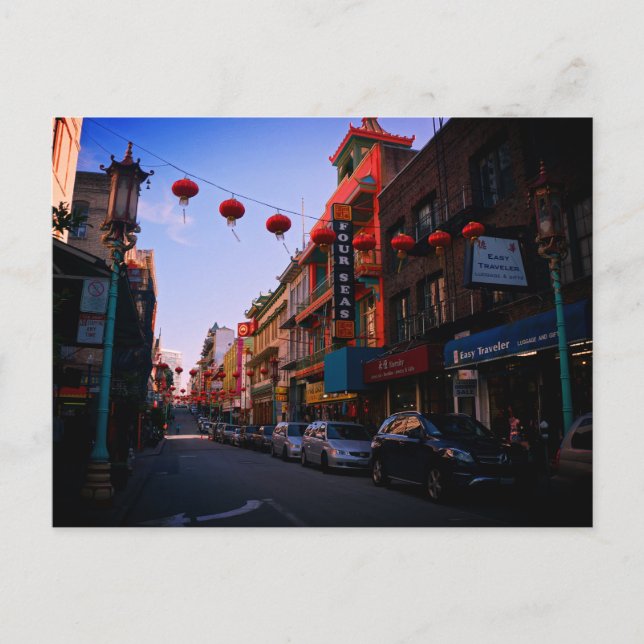 Postal Chinatown de San Francisco (Anverso)