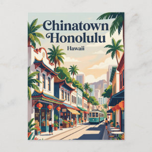 Postal Chinatown Honolulu Hawái