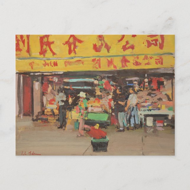 Postal Chinatown Nueva York 2012 (Anverso)