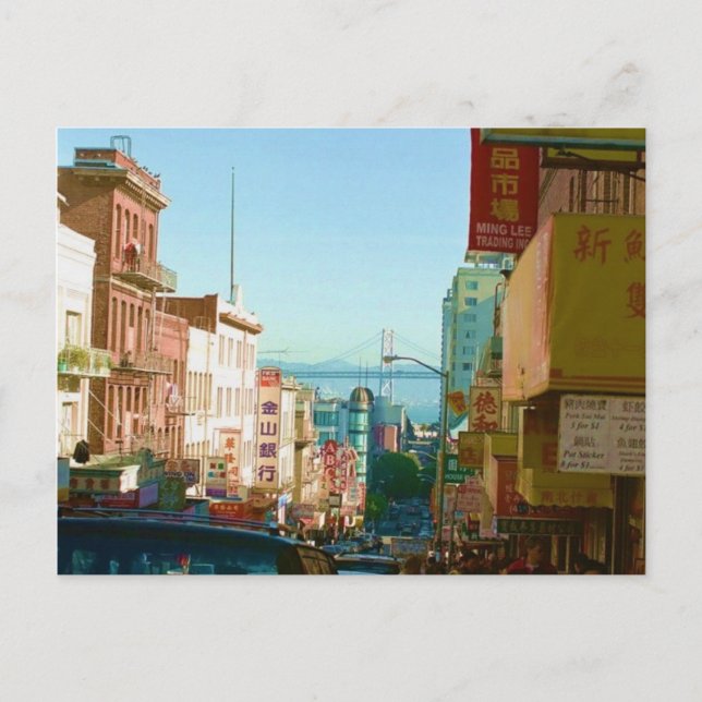Postal Chinatown San Francisco (Anverso)