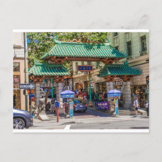 Postal Chinatown San Francisco, California Postcard