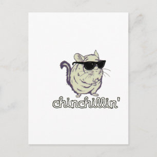 Postal Chinchillin Chinchilla amarilla