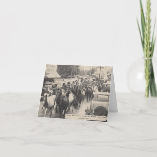 Postal Chincoteague Pony Vintage 1941