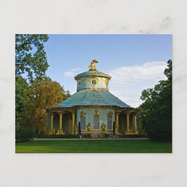 Postal Chinesisches Teehaus Postcard (Anverso)