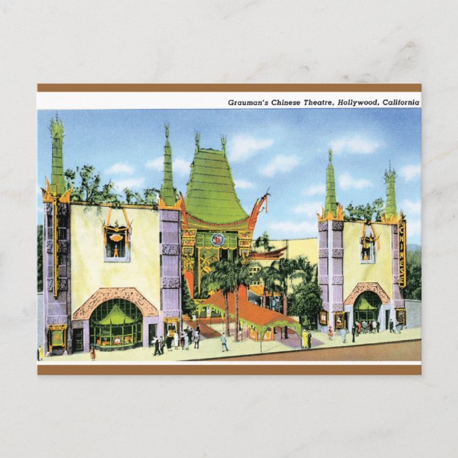 Postal Chino graumano (Anverso)