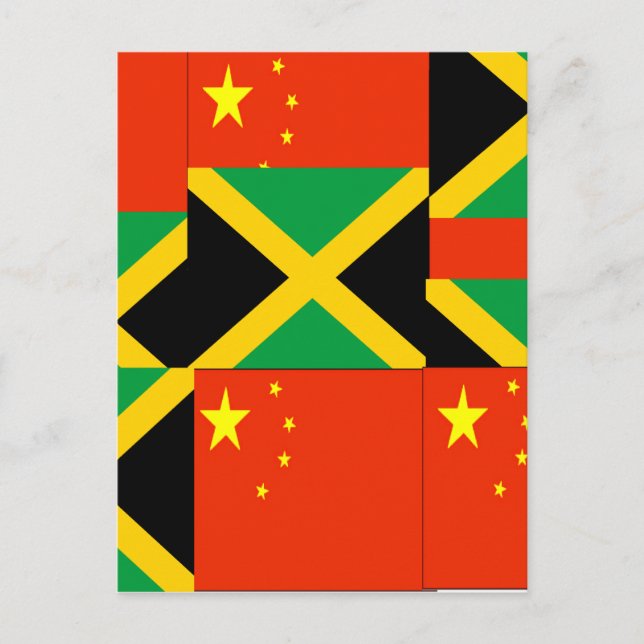 Postal Chino-Jamaiquino (Anverso)