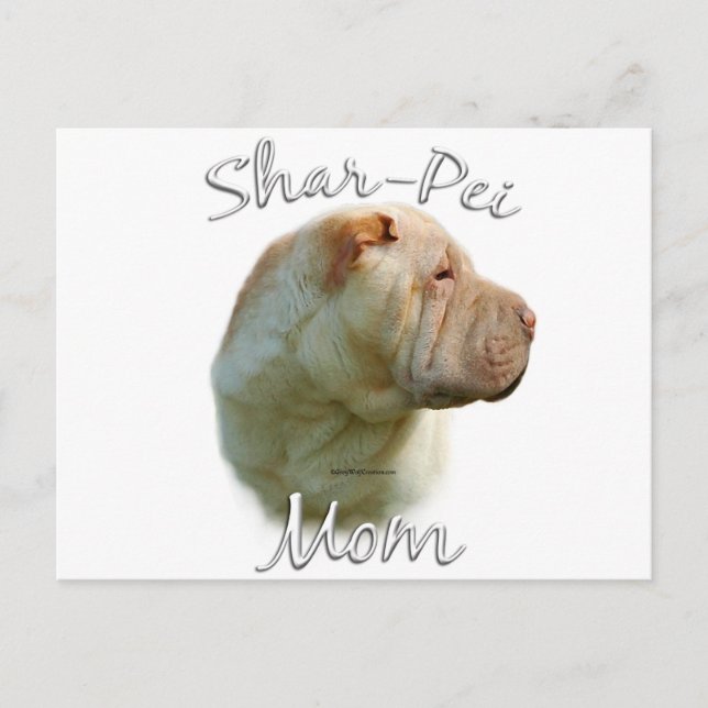 Postal Chino Shar-Pei Mom 2 (Anverso)