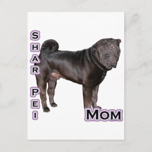 Postal Chino Shar-Pei Mom 4