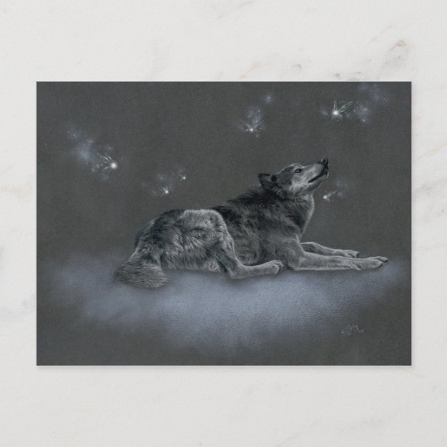 Postal Chinook aux Fées (Anverso)