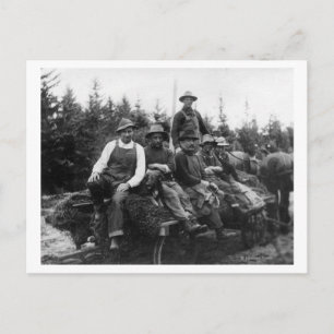 Postal Chinook, equipo WALogging, WA