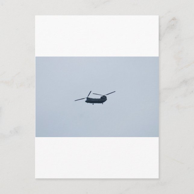 Postal Chinook Helicopter (Anverso)