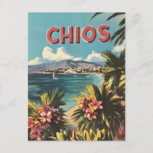 Postal Chios vintage