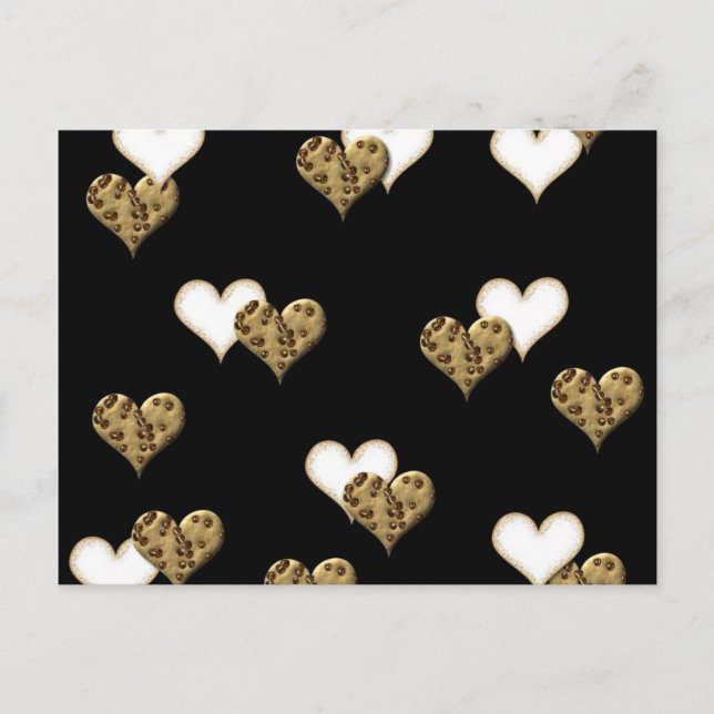 Postal Chip de chocolate y cookies de azúcar (Anverso)