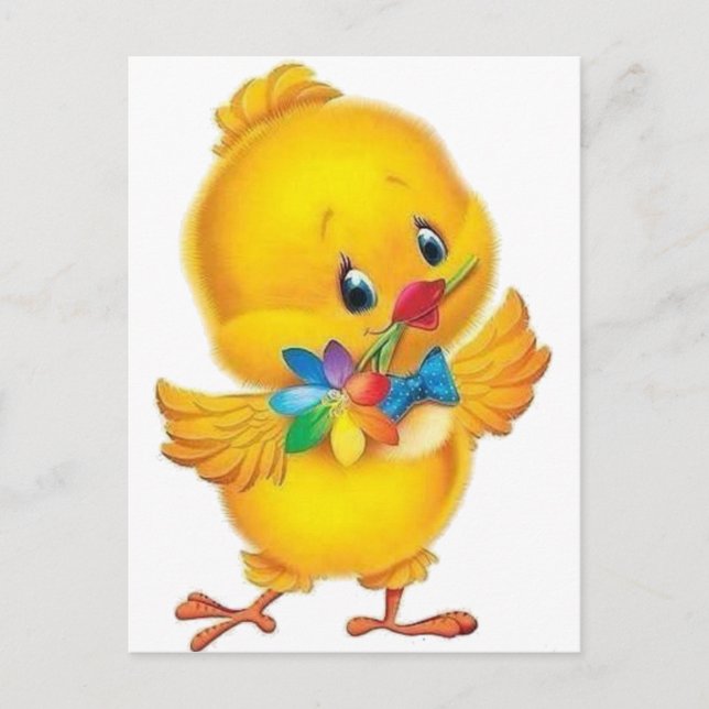Postal Chipper Easter Chick (Anverso)
