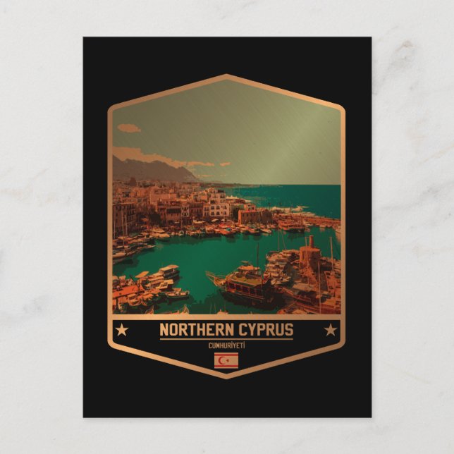 Postal Chipre Septentrional (Anverso)
