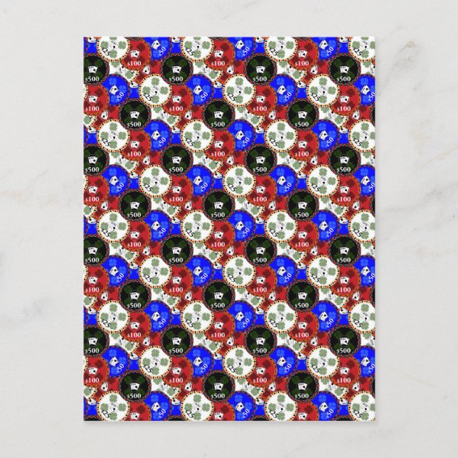 Postal Chips de Casino (Anverso)