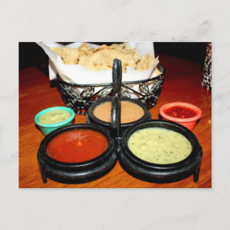 Postal Chips y Salsa