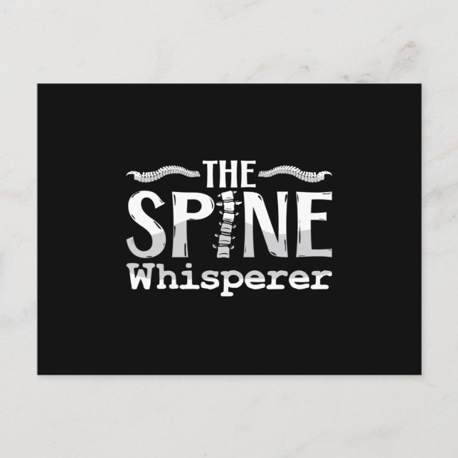 Postal Chiropractic The Spine Whisperer Chiropractor (Anverso)