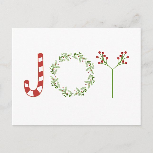 Postal Chirstmas Joy (Anverso)
