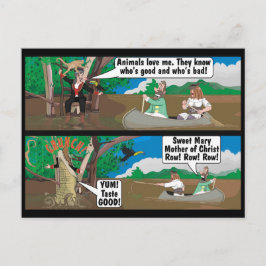 Postal Chiste CROCODILE