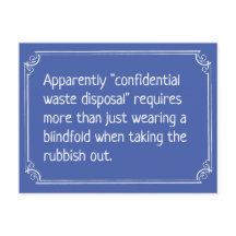 Chiste de eliminación de desechos confidenciales y