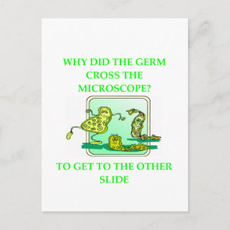 Postal Chiste DE INVESTIGACIÓN DE LA BIOLOGÍA GÉRMICA