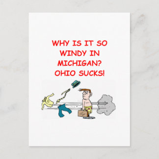 Postal chiste de ohio michigan