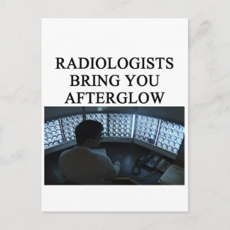 Postal chiste de radiología divertida